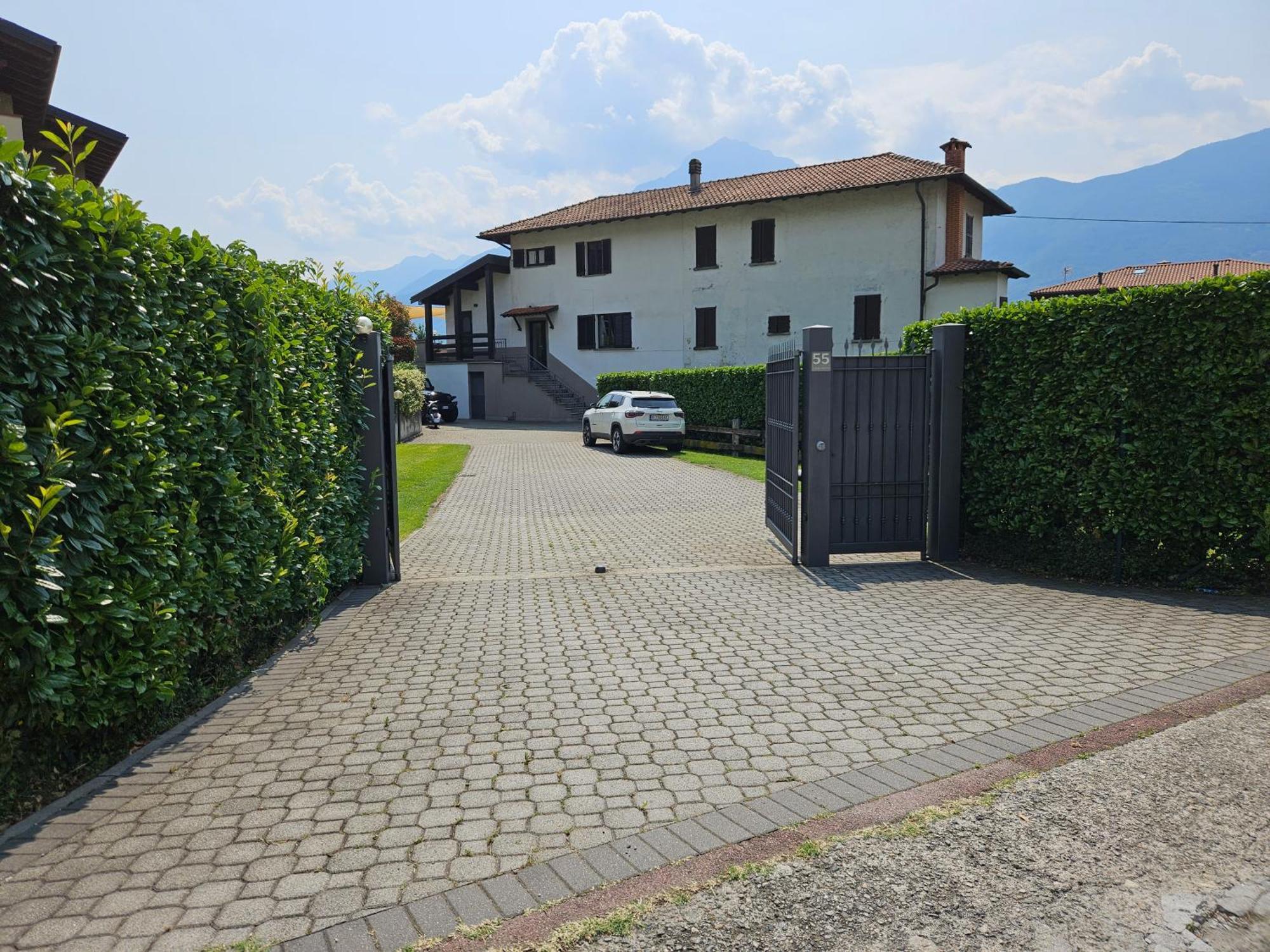 Casa Mario Lägenhet Domaso Exteriör bild